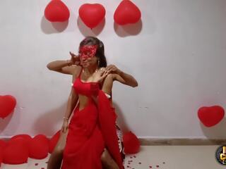 Valentines день брудна фільм кіно - індійська коледж damsel valentines день terrific для дорослих фільм з підліток