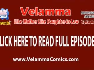 Velamma episode 91 - подібно mother&comma; подібно daughter-in-law