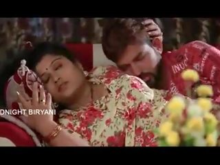 Indian Mallu Aunty adult movie bgrade show with boobs press scene At Bedroom - Wowmoyback